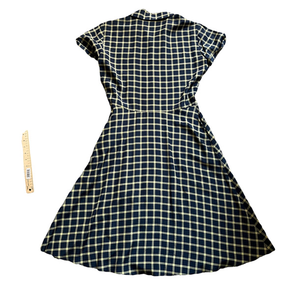 Ralph Lauren Collection Purple Label Light Academia Silk Dress Womwn Size 10 - Picture 9 of 16